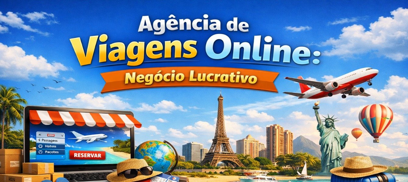 Agência de Viagens Online: Negócio Lucrativo 2026
