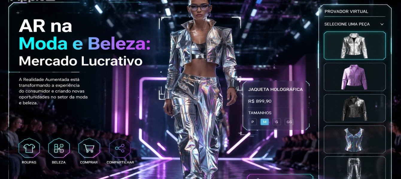 AR na Moda e Beleza: Mercado Lucrativo em 2026