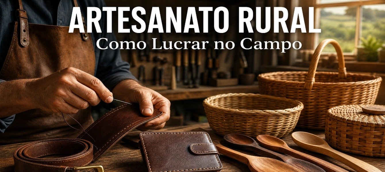 Artesanato Rural: Como Lucrar no Campo em 2026