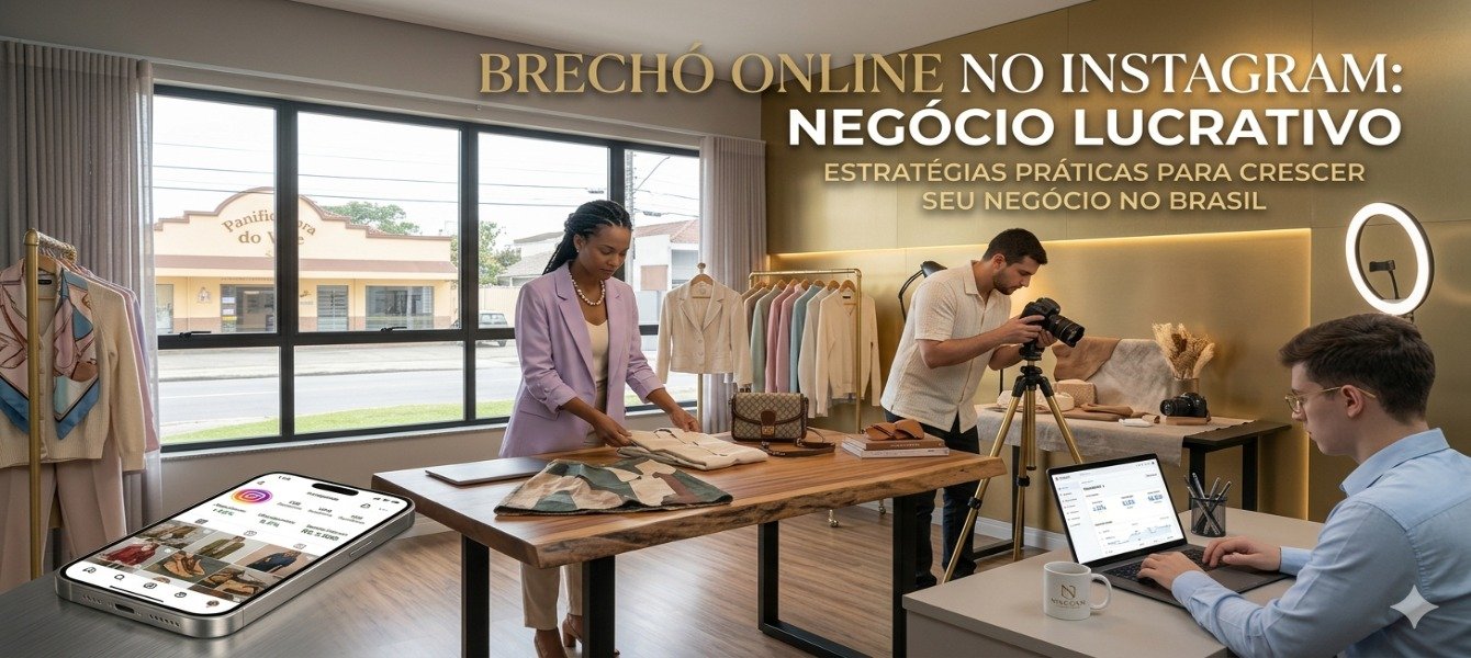 Brechó Online no Instagram: Negócio Lucrativo 2026