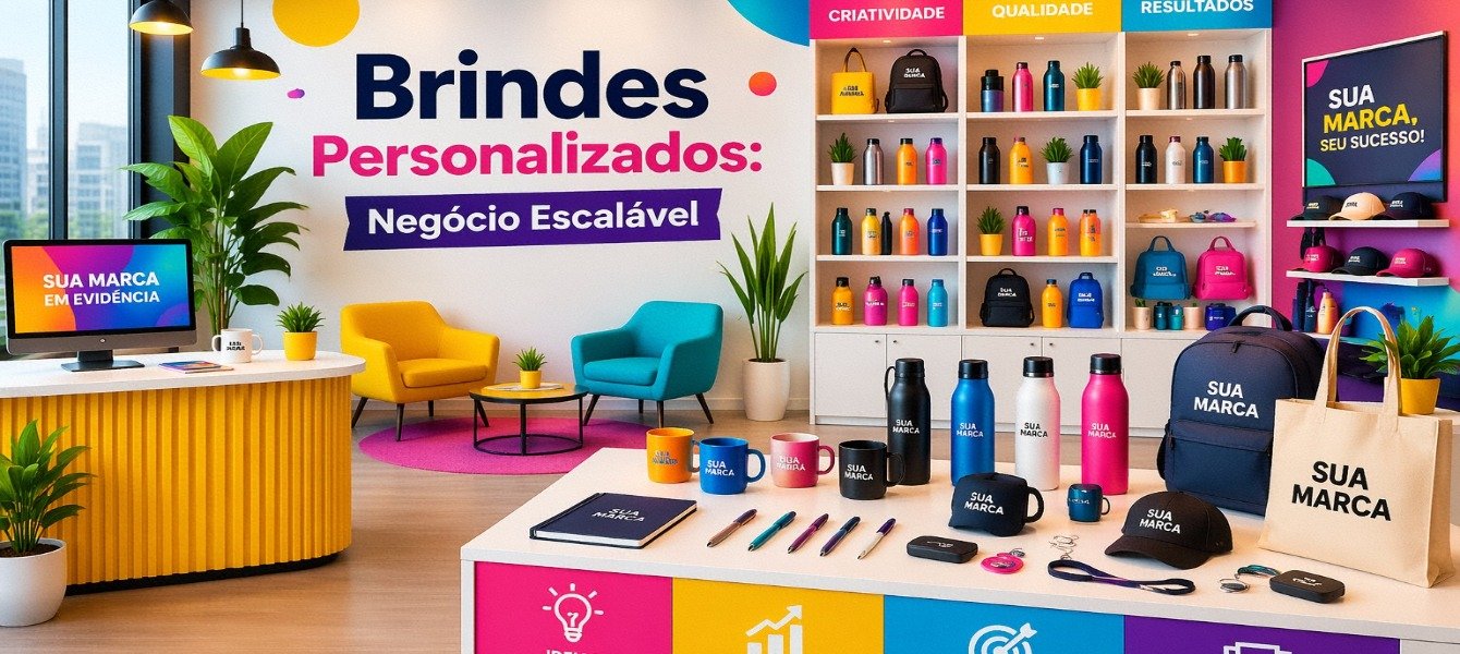 Brindes Personalizados: Negócio Escalável 2026