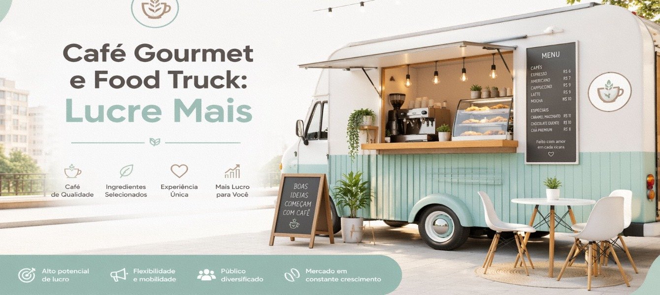 Café Gourmet e Food Truck: Lucre Mais em 2026