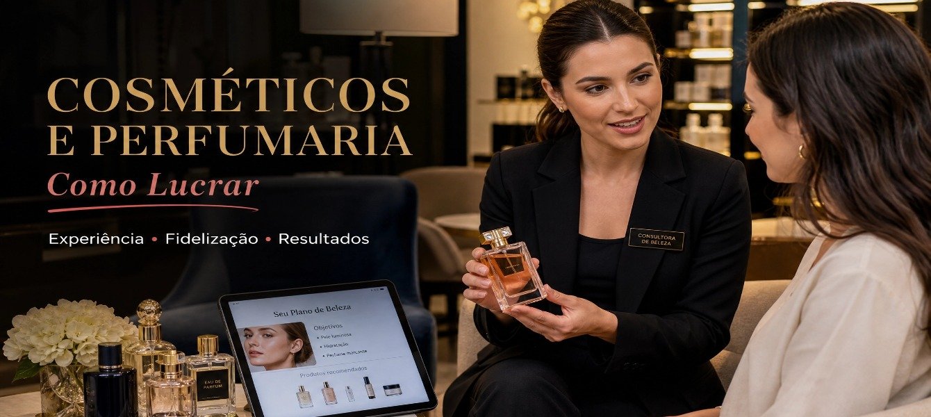 Cosméticos e Perfumaria: Como Lucrar em 2026