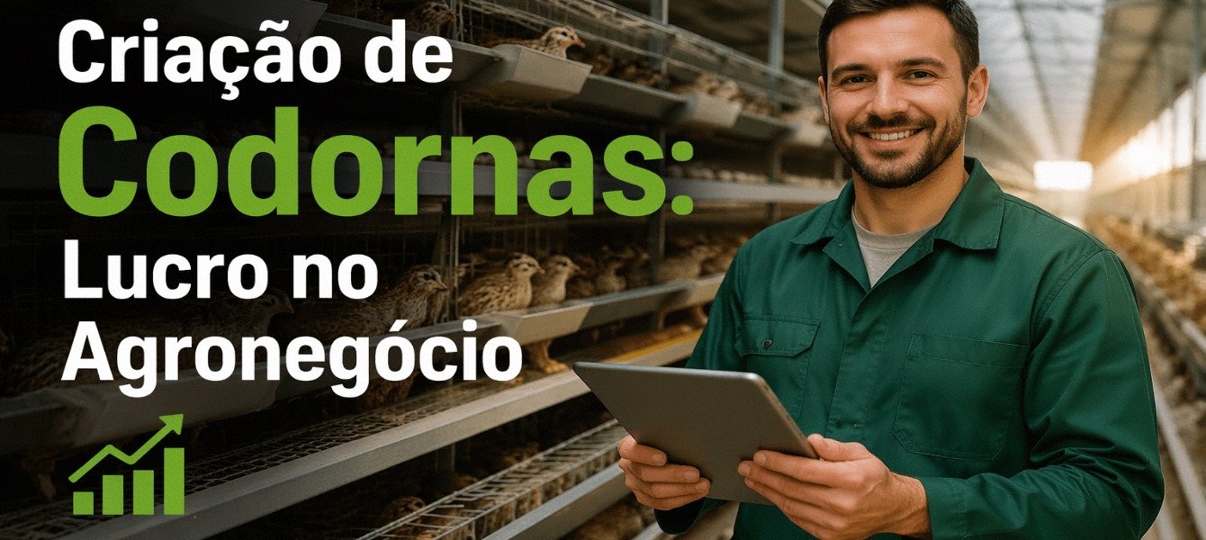 Criação de Codornas: Lucro no Agronegócio 2026