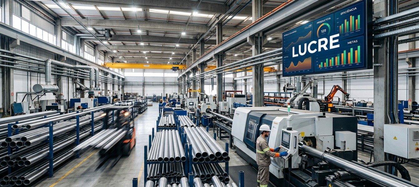Fábrica de Tubulações Metálicas: Lucre em 2026