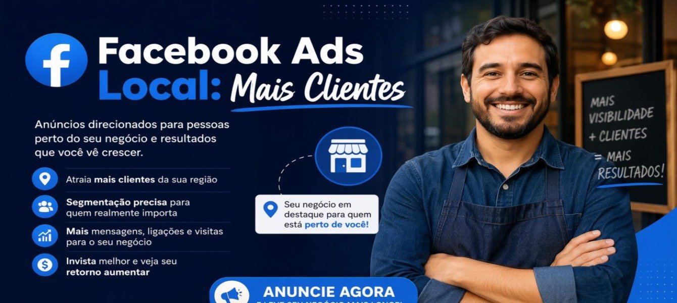 Facebook Ads Local: Mais Clientes em 2026