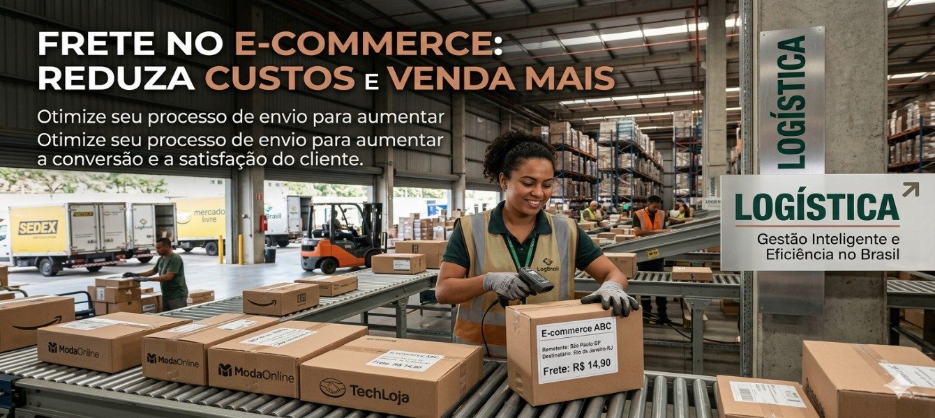 Frete no E-commerce: Reduza Custos e Venda Mais 2026