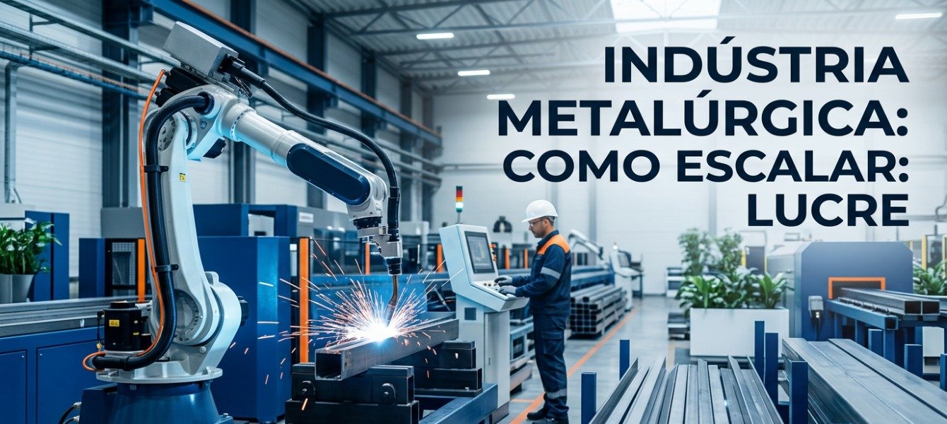Indústria Metalúrgica: Como Escalar em 2026