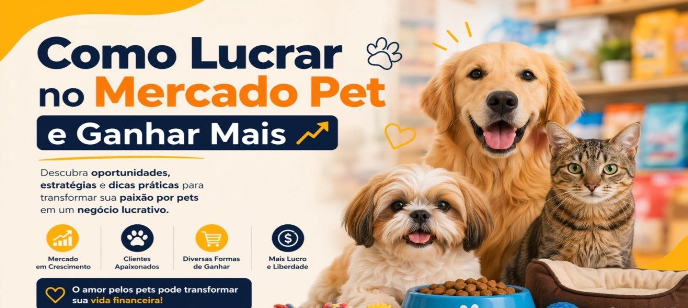 Como Lucrar no Mercado Pet e Ganhar Mais em 2026