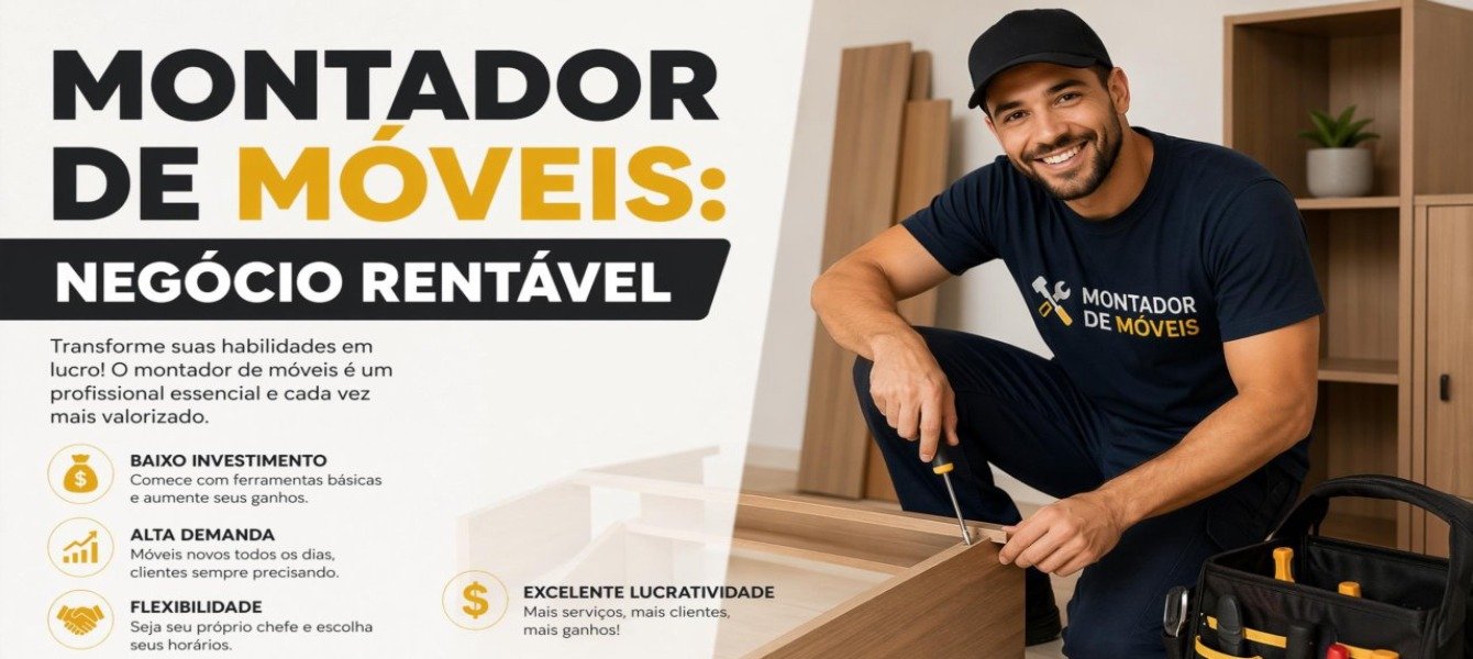 Montador de Móveis: Negócio Rentável em 2026