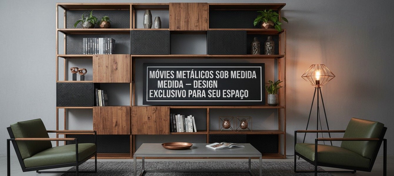 Móveis Metálicos Sob Medida: Lucre em 2026