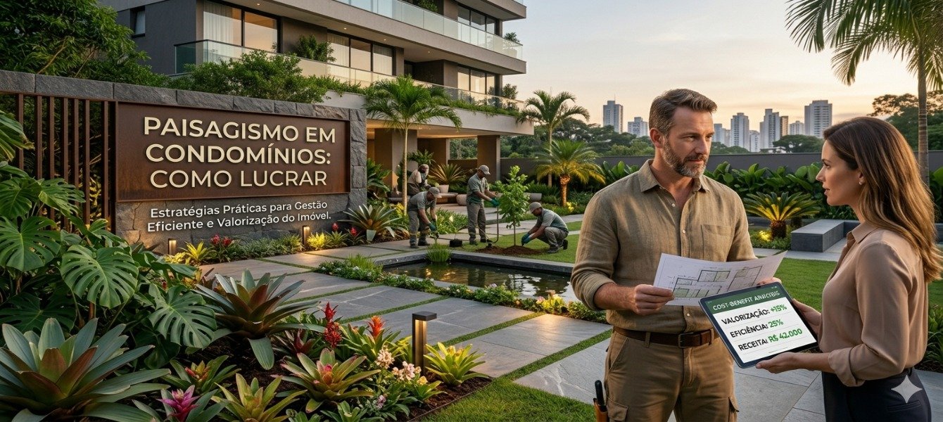 Paisagismo em Condomínios: Como Lucrar em 2026