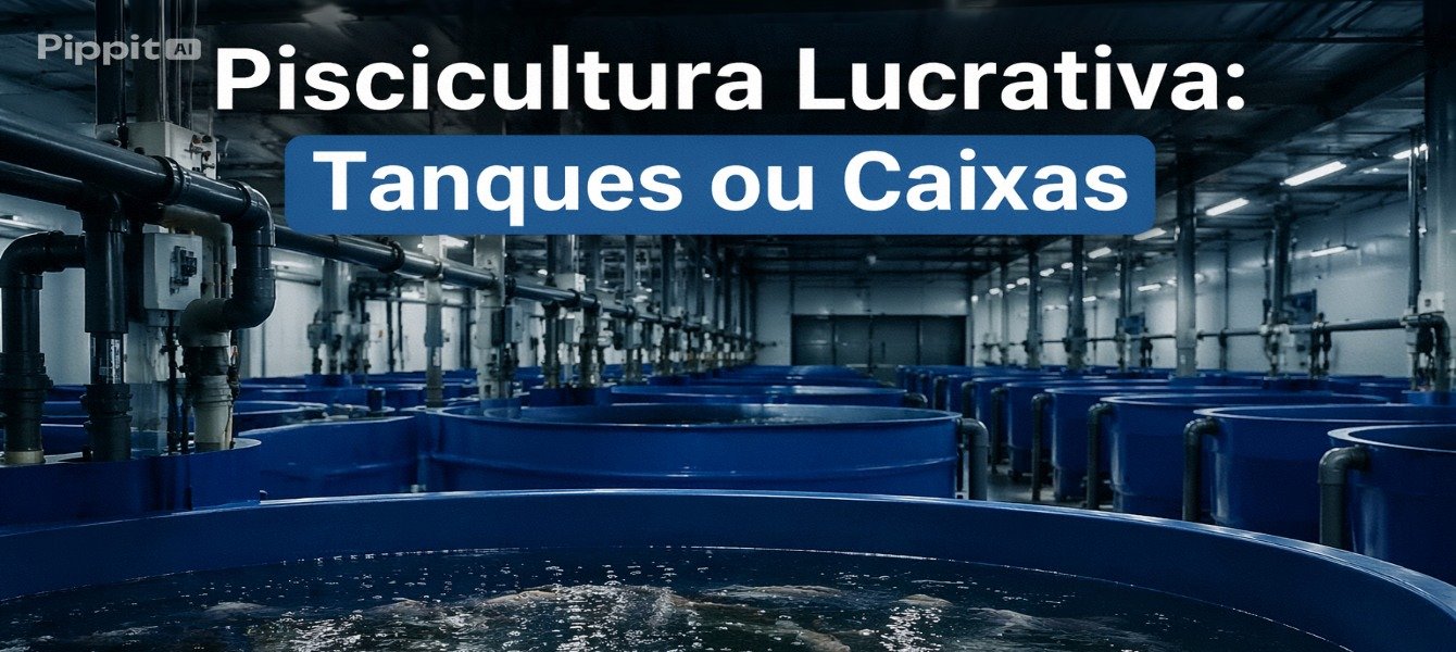 Piscicultura Lucrativa: Tanques ou Caixas em 2026