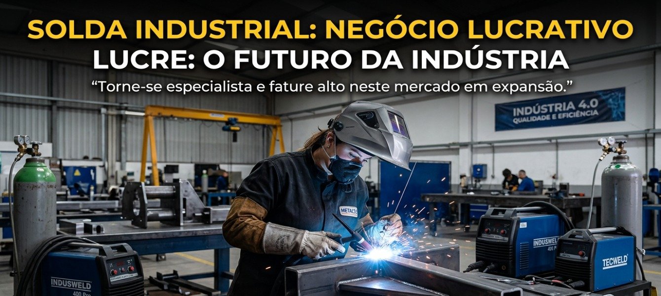 Soldagem Industrial: Negócio Lucrativo em 2026