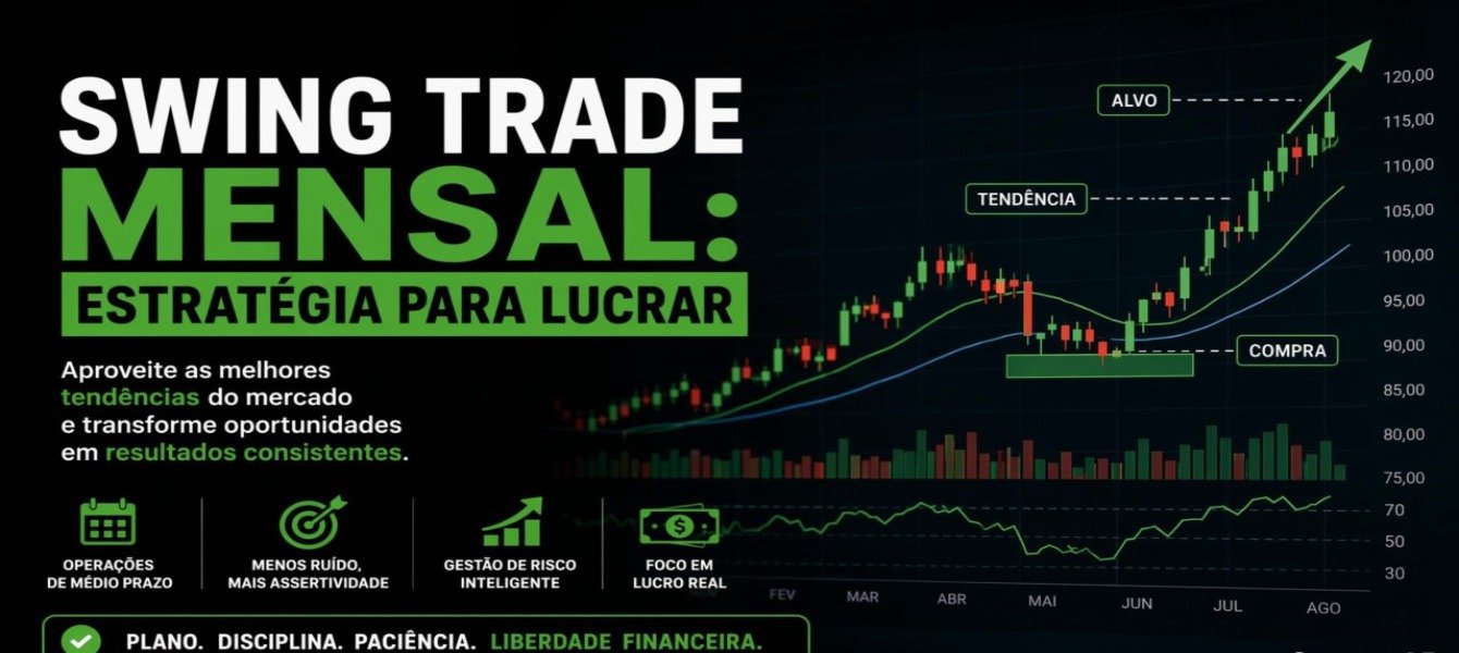 Swing Trade Mensal: Estratégia para Lucrar em 2026