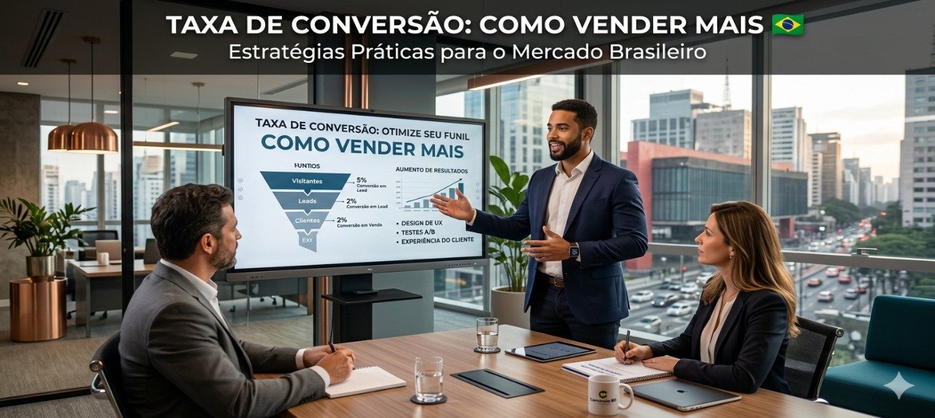 Taxa de Conversão: Como Vender Mais em 2026