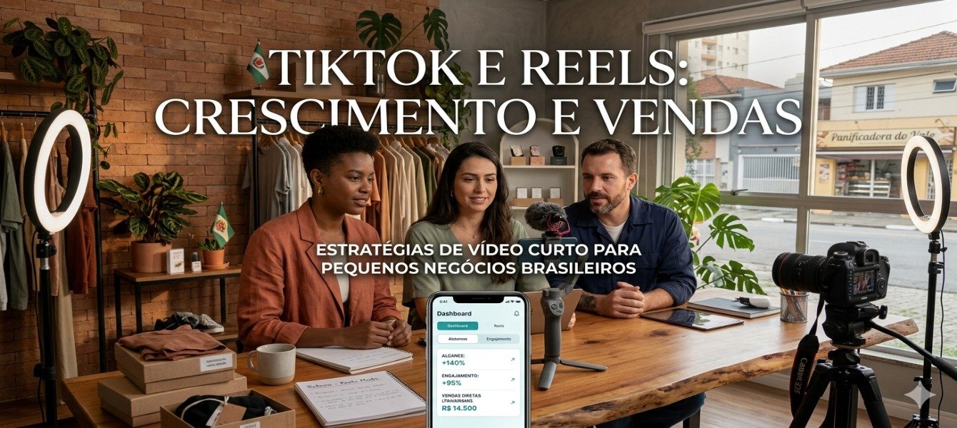 TikTok e Reels: Crescimento e Vendas em 2026