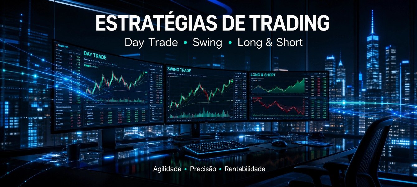 Day Trade, Swing e Long Short: Guia para 2026