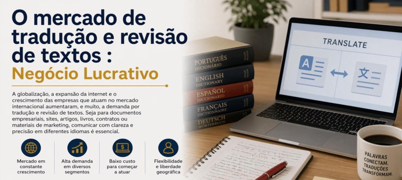 Tradução e Revisão: Negócio Lucrativo para 2026