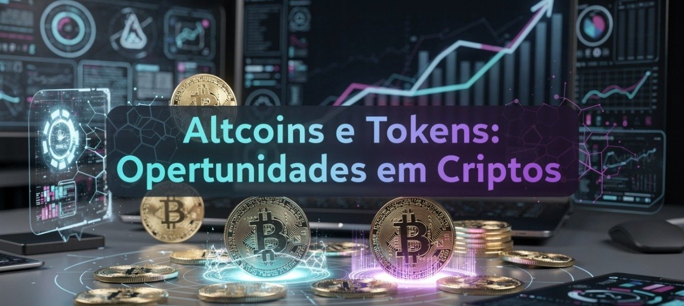 Altcoins e Tokens: Oportunidades em Criptos 2026
