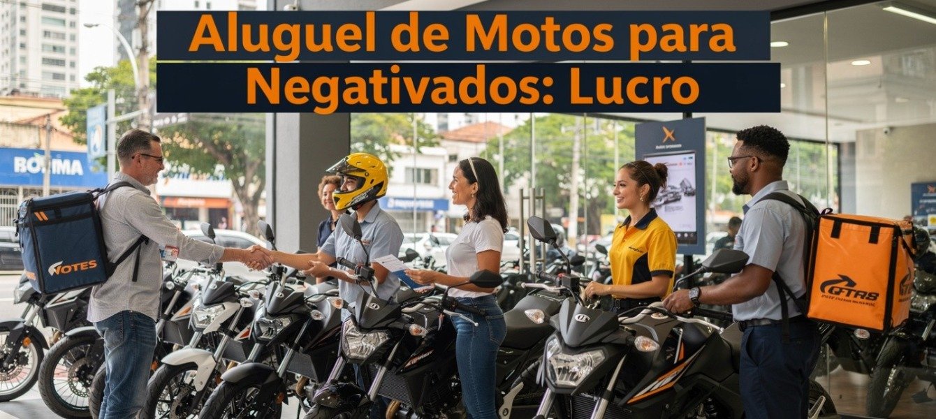 Aluguel de Motos para Negativados: Lucro em 2026
