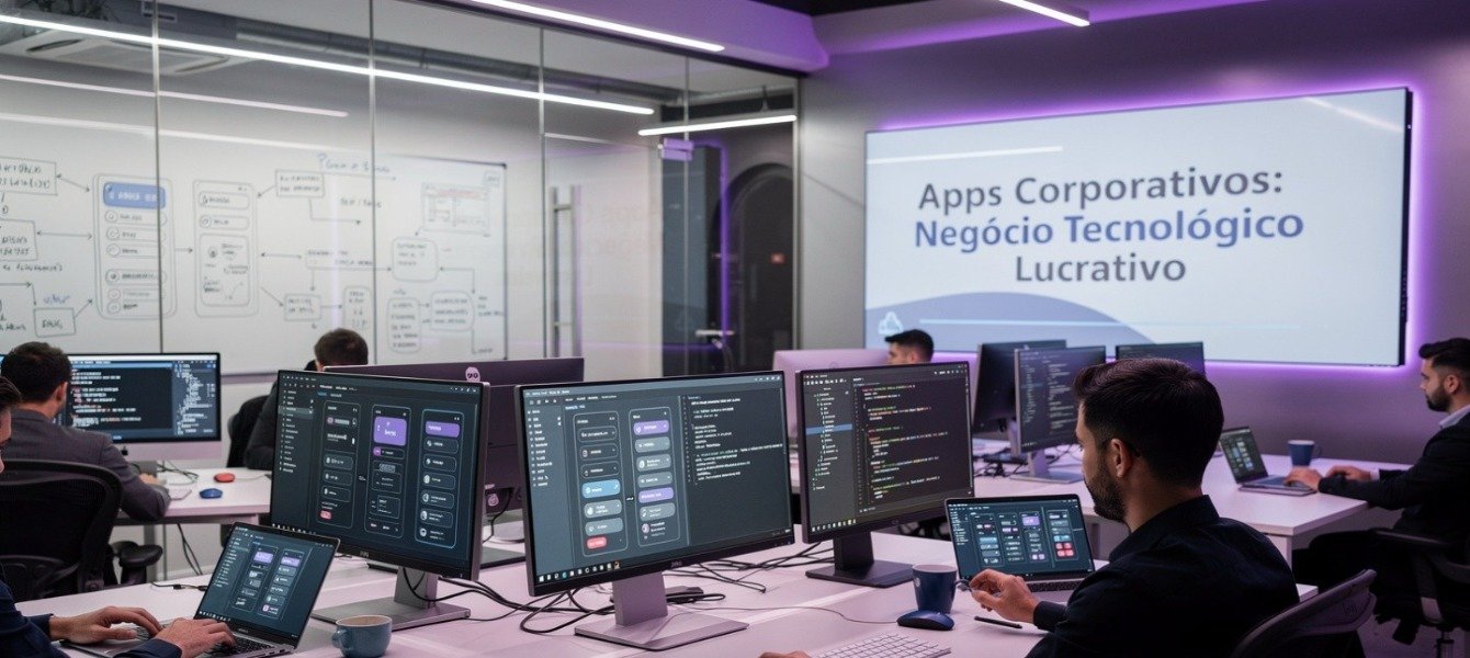 Apps Corporativos: Negócio Tecnológico Lucrativo 2026
