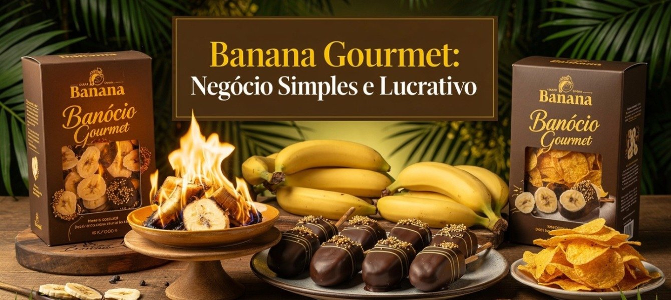 Banana Gourmet: Negócio Simples e Lucrativo em 2026