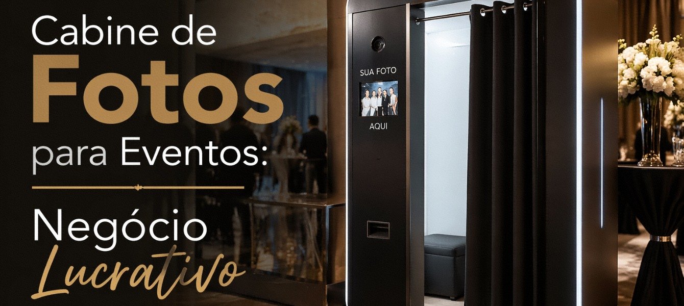Cabines de Fotos para Eventos: Negócio Lucrativo em 2026
