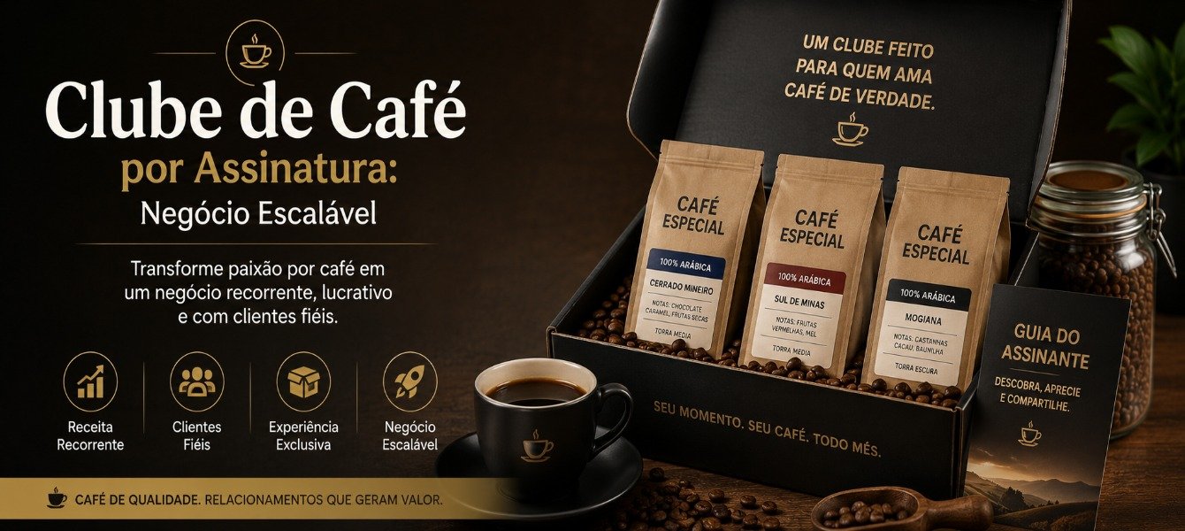 Clube de Café por Assinatura: Negócio Escalável 2026