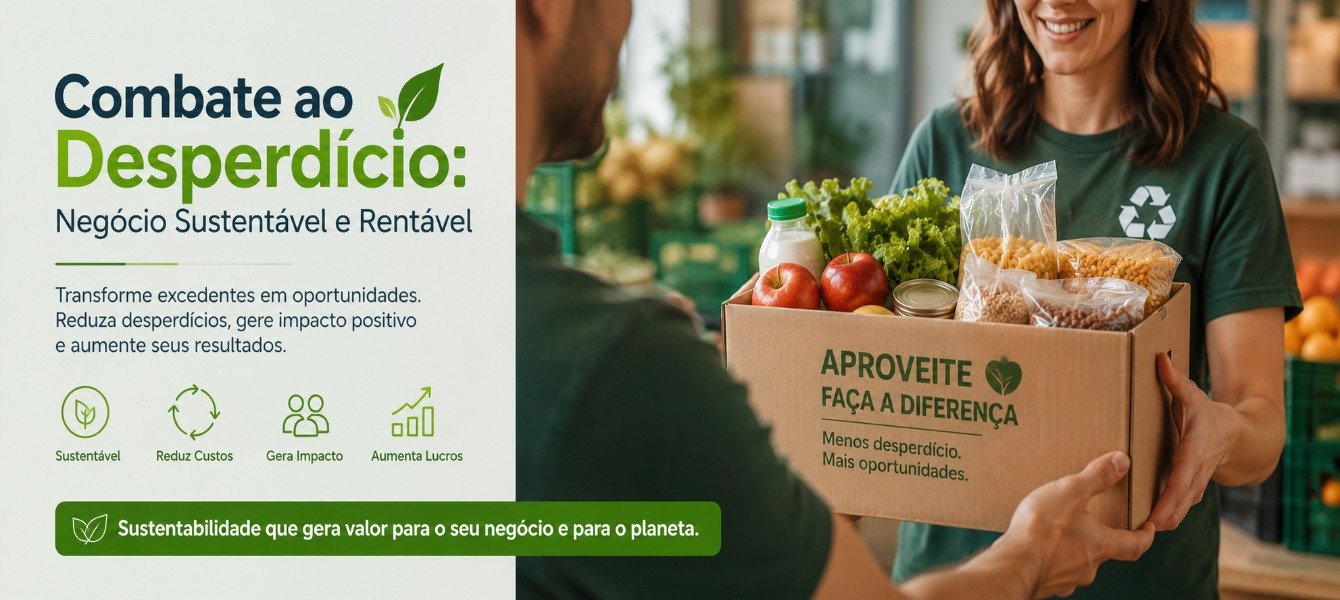 Combate ao Desperdício: Negócio Sustentável e Rentável