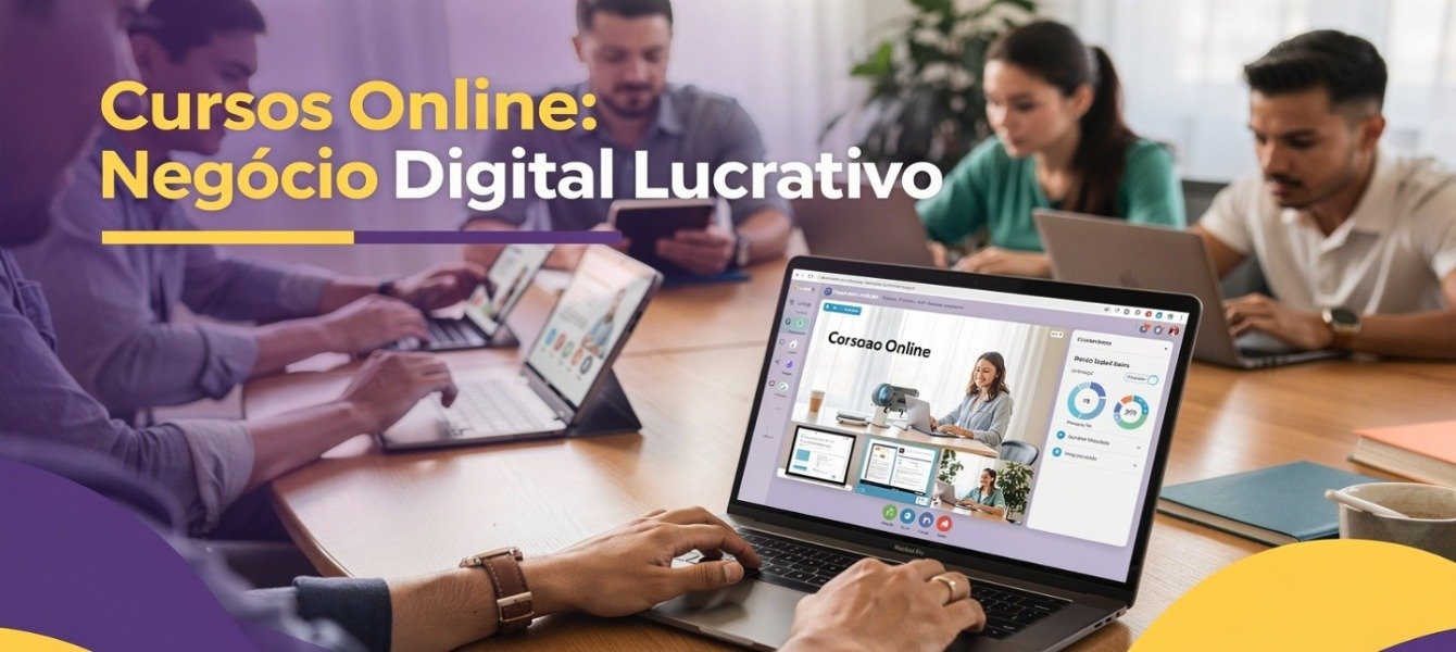 Cursos Online: Negócio Digital Lucrativo em 2026