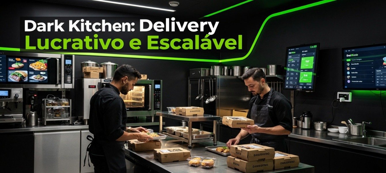 Dark Kitchen: Delivery Lucrativo e Escalável 2026