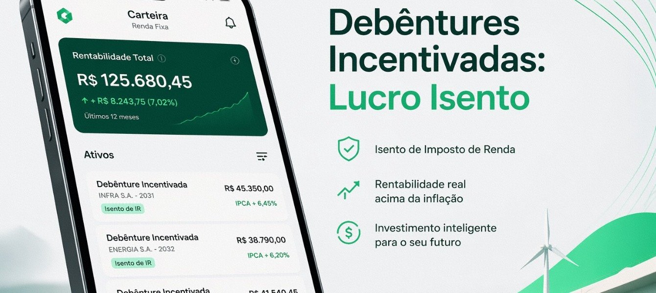 Debêntures Incentivadas: Investimento Isento em 2026