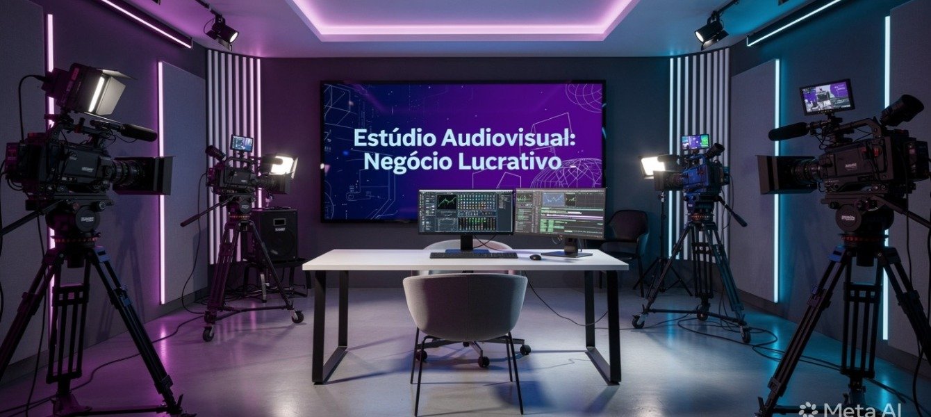 Estúdio Audiovisual: Negócio Lucrativo para 2026