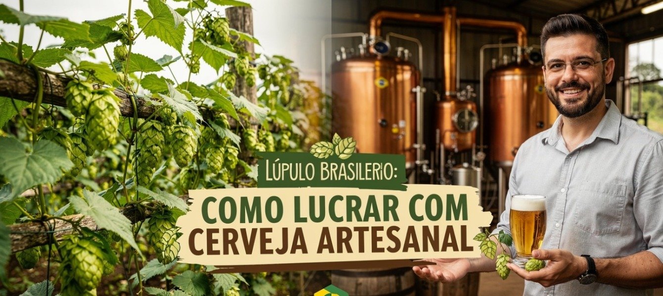 Lúpulo Brasileiro: Como Lucrar com Cerveja Artesanal