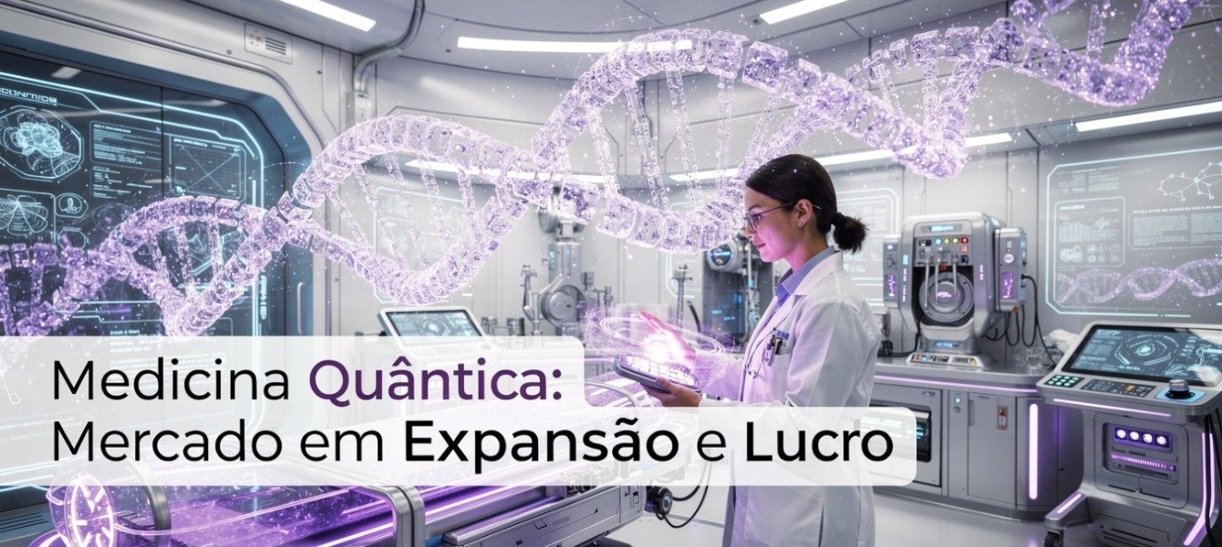 Medicina Quântica: Mercado em Expansão e Lucro em 2026