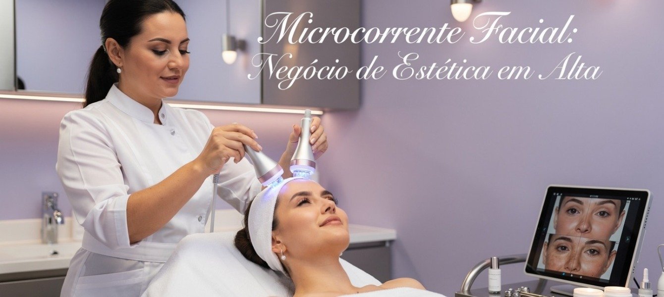 Microcorrente Facial: Negócio de Estética em Alta 2026