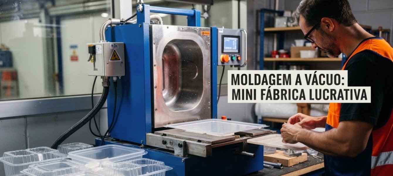 Moldagem a Vácuo: Mini Fábrica Lucrativa em 2026