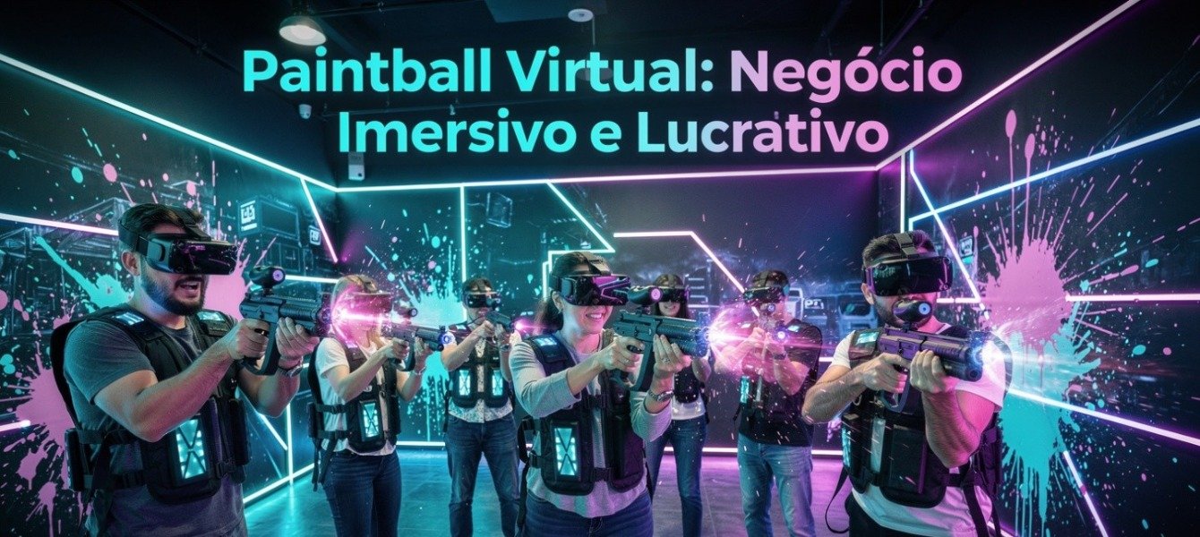 Paintball Virtual: Negócio Imersivo e Lucrativo 2026