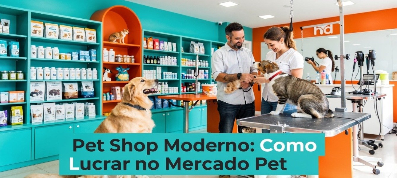 Pet Shop Moderno: Como Lucrar no Mercado Pet 2026