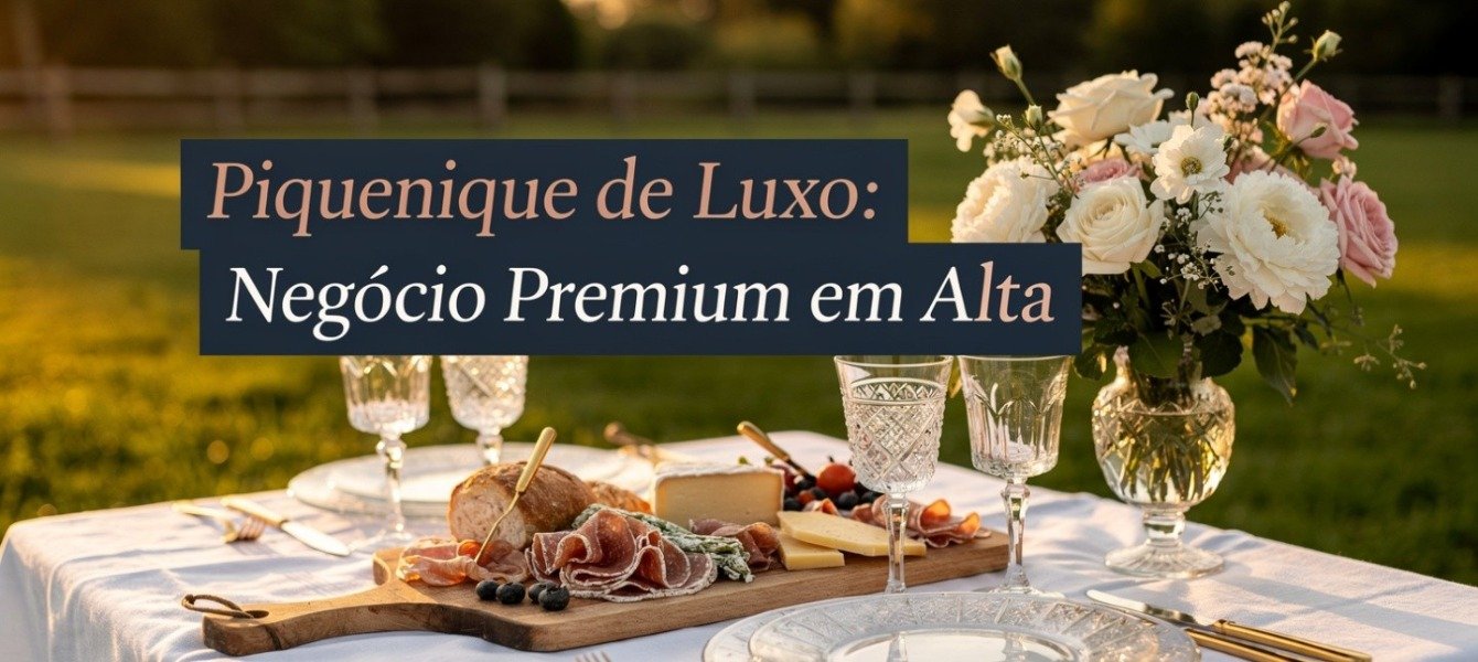 Piquenique de Luxo: Negócio Premium em Alta em 2026