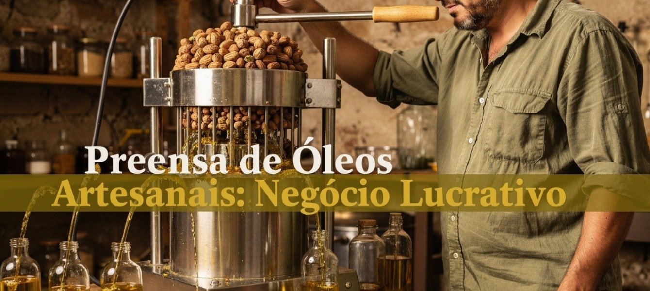 Prensa de Óleos Artesanais: Negócio Lucrativo em 2026