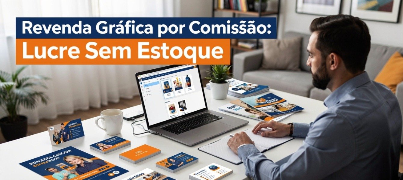 Revenda Gráfica por Comissão: Lucre Sem Estoque 2026