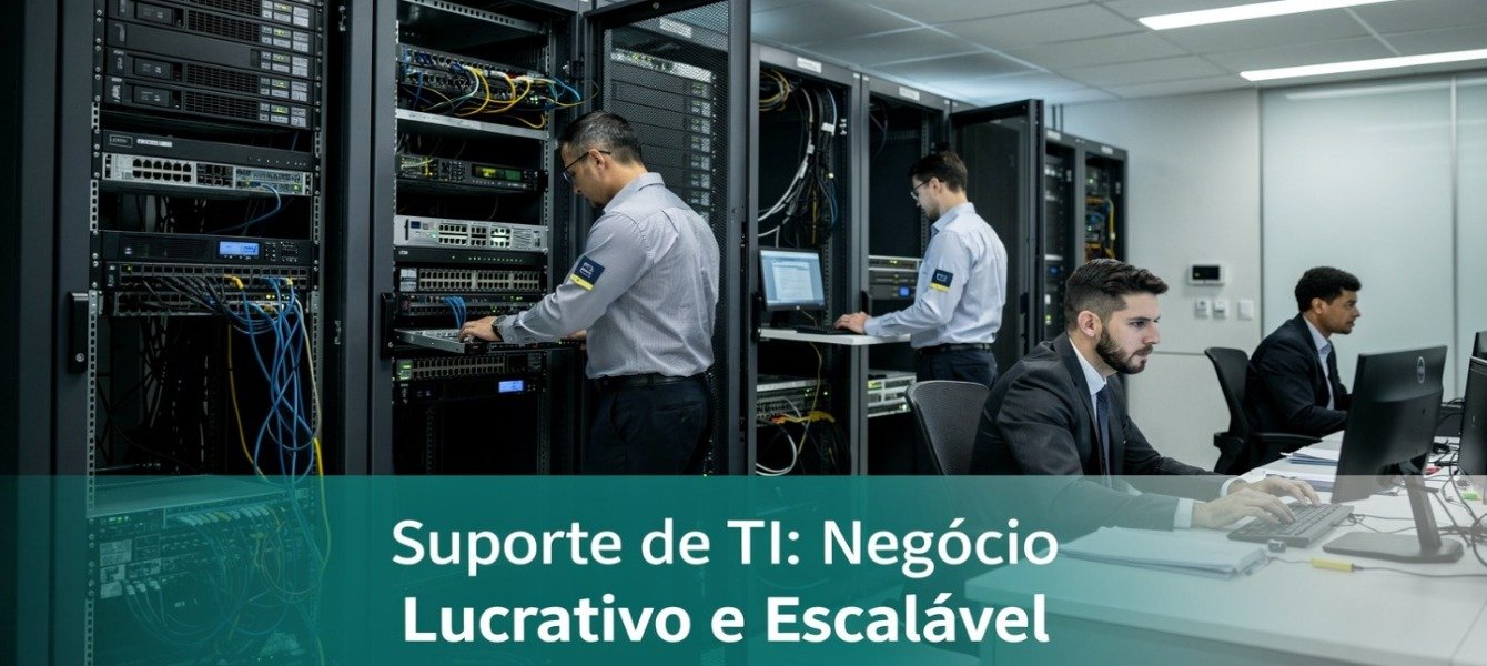 Suporte de TI: Negócio Lucrativo e Escalável 2026