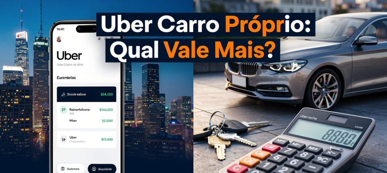 Uber ou Carro Próprio: Qual Vale Mais em 2026?