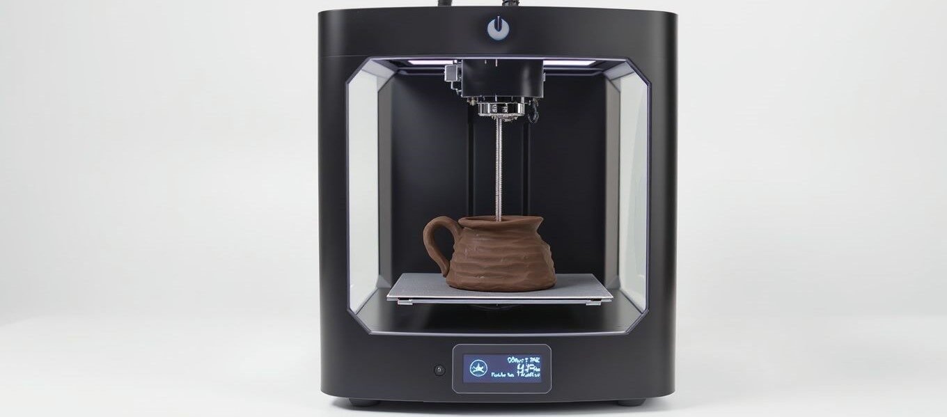 Clay Printer Impressora 3D para argila e ceramica