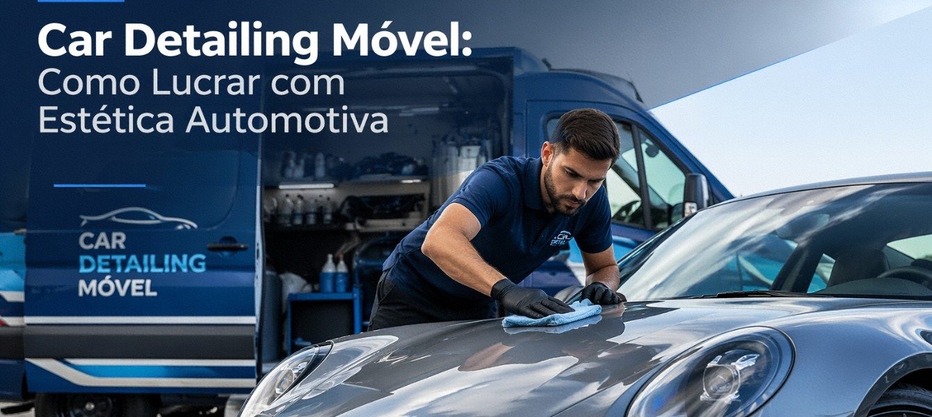 Car Detailing Móvel: Como Lucrar com Estética Automotiva