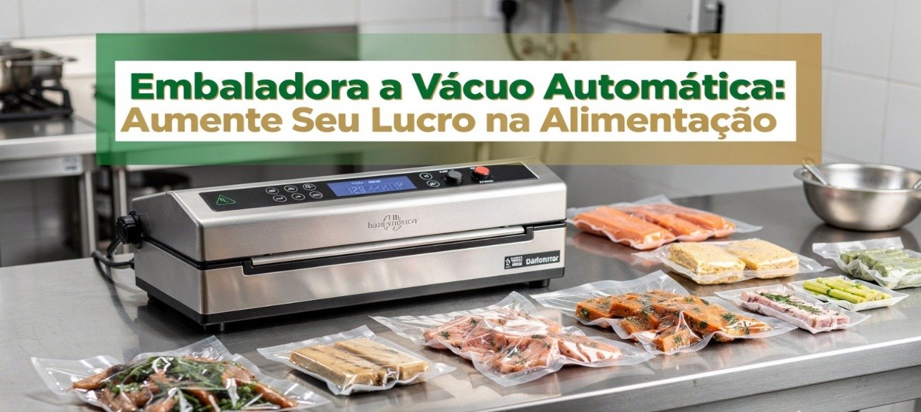 Embaladora a Vácuo Automática: Lucro na Alimentação
