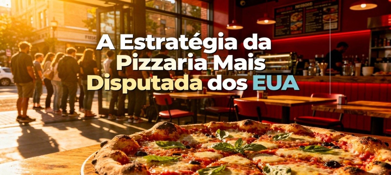 A Estratégia da Pizzaria Mais Disputada dos EUA 2026