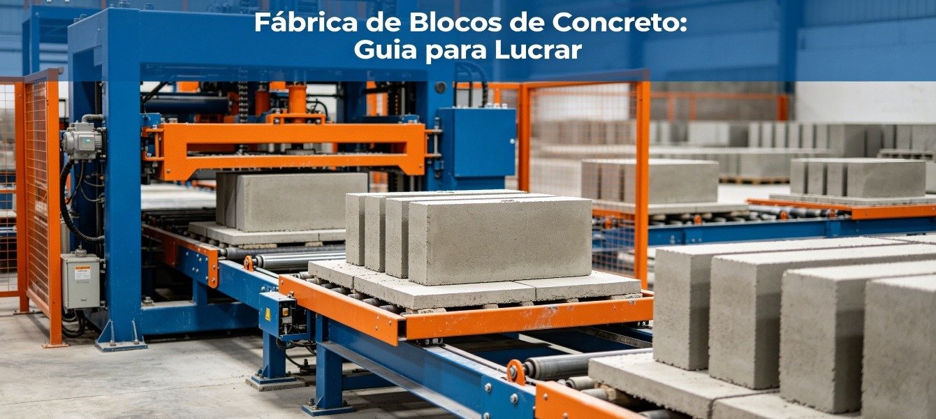Fábrica de Blocos de Concreto: Guia para Lucrar